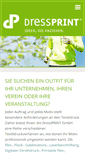 Mobile Screenshot of dressprint.de